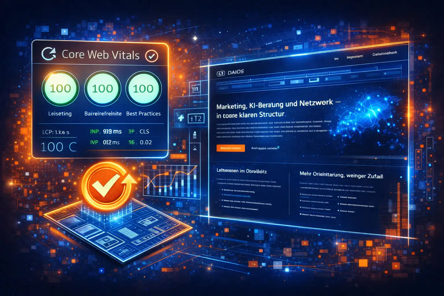 Internal linking and page logic for service businesses