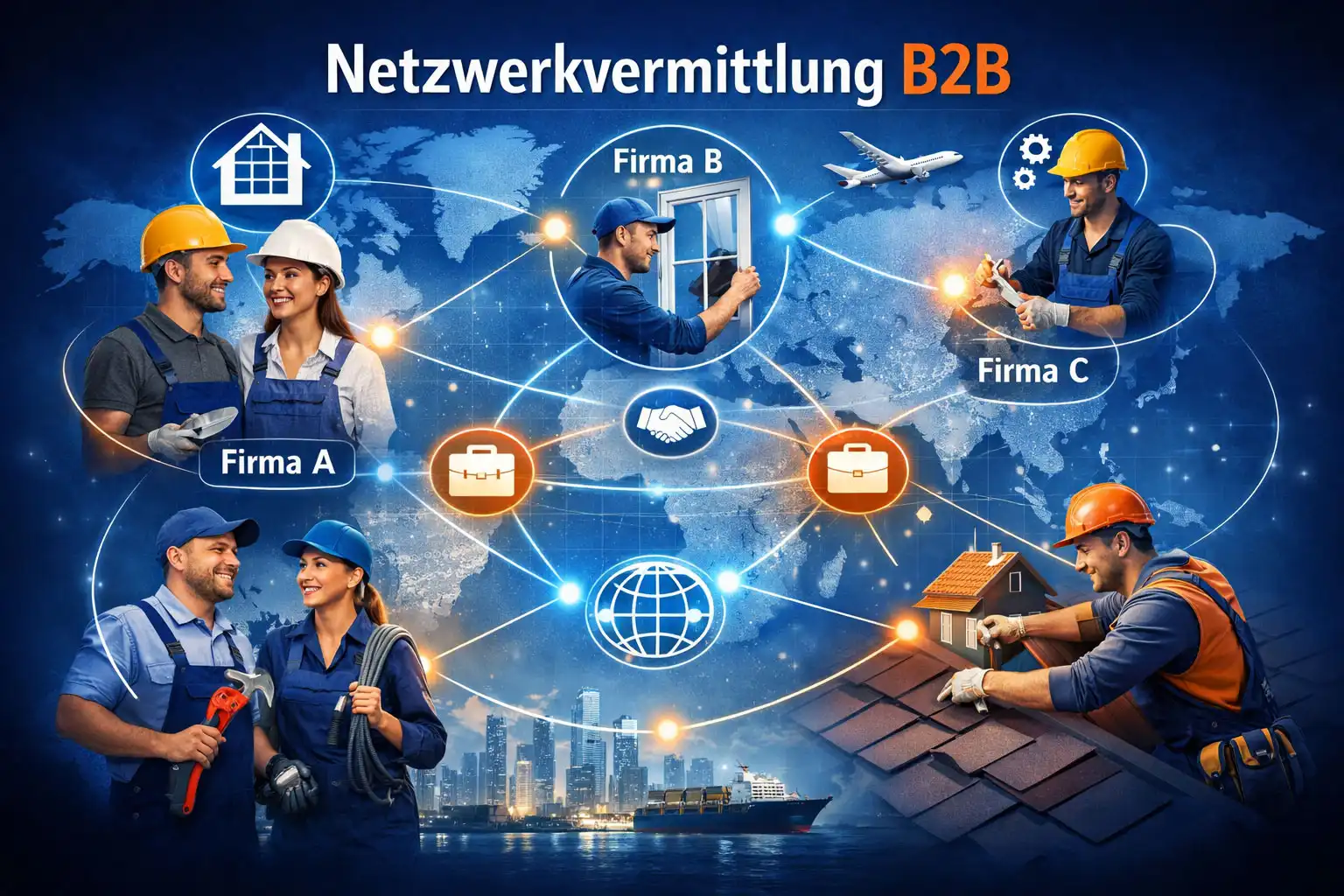 B2B network matching – structure & matching