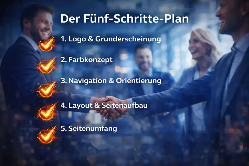 Website creation on-page